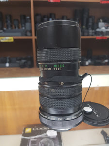 Vivitar 70-150mm f/3.8 Auto Zoom Close Focusing Auto Lens for Pentax K Mount - Excellent Condition