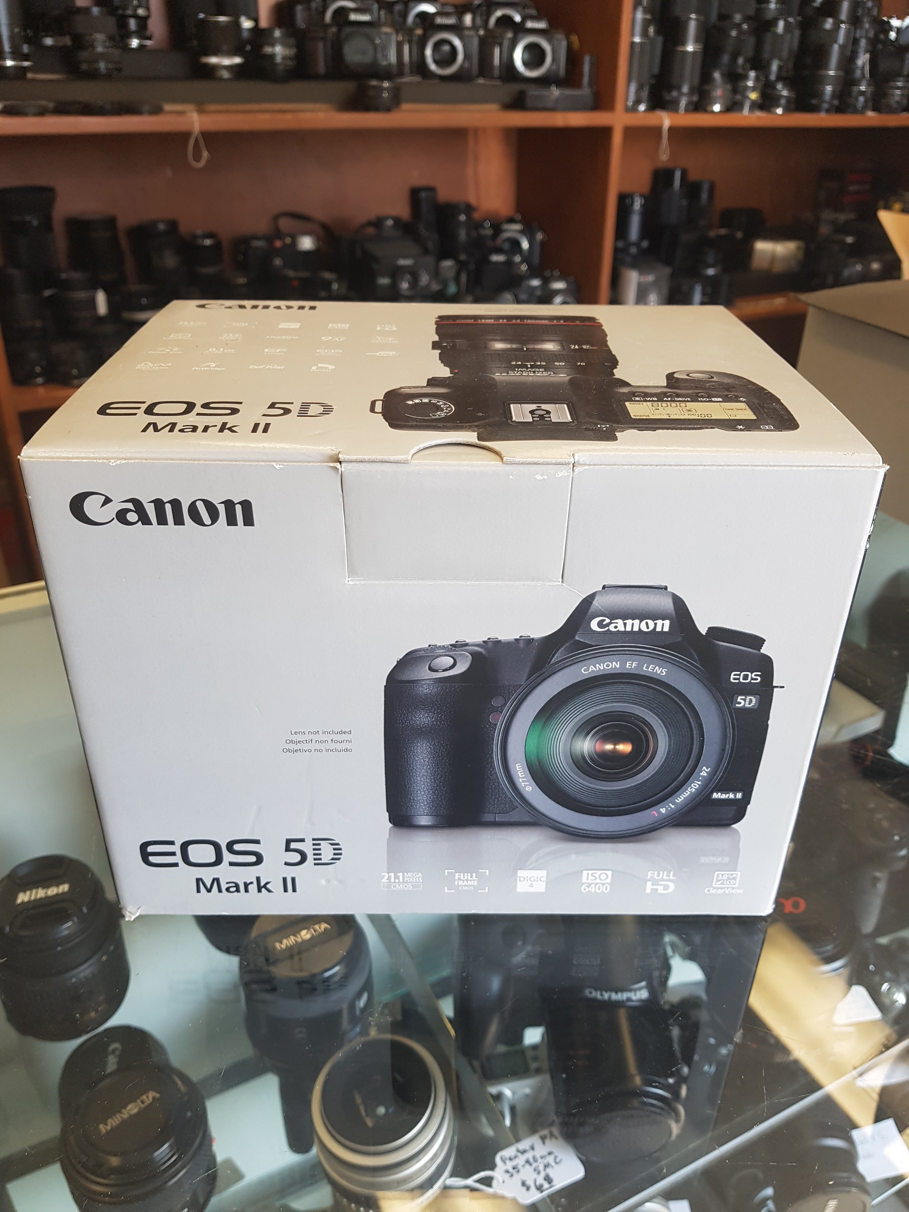 BOX ONLY Canon EOS 5D Mark II – Paramount Camera & Repair
