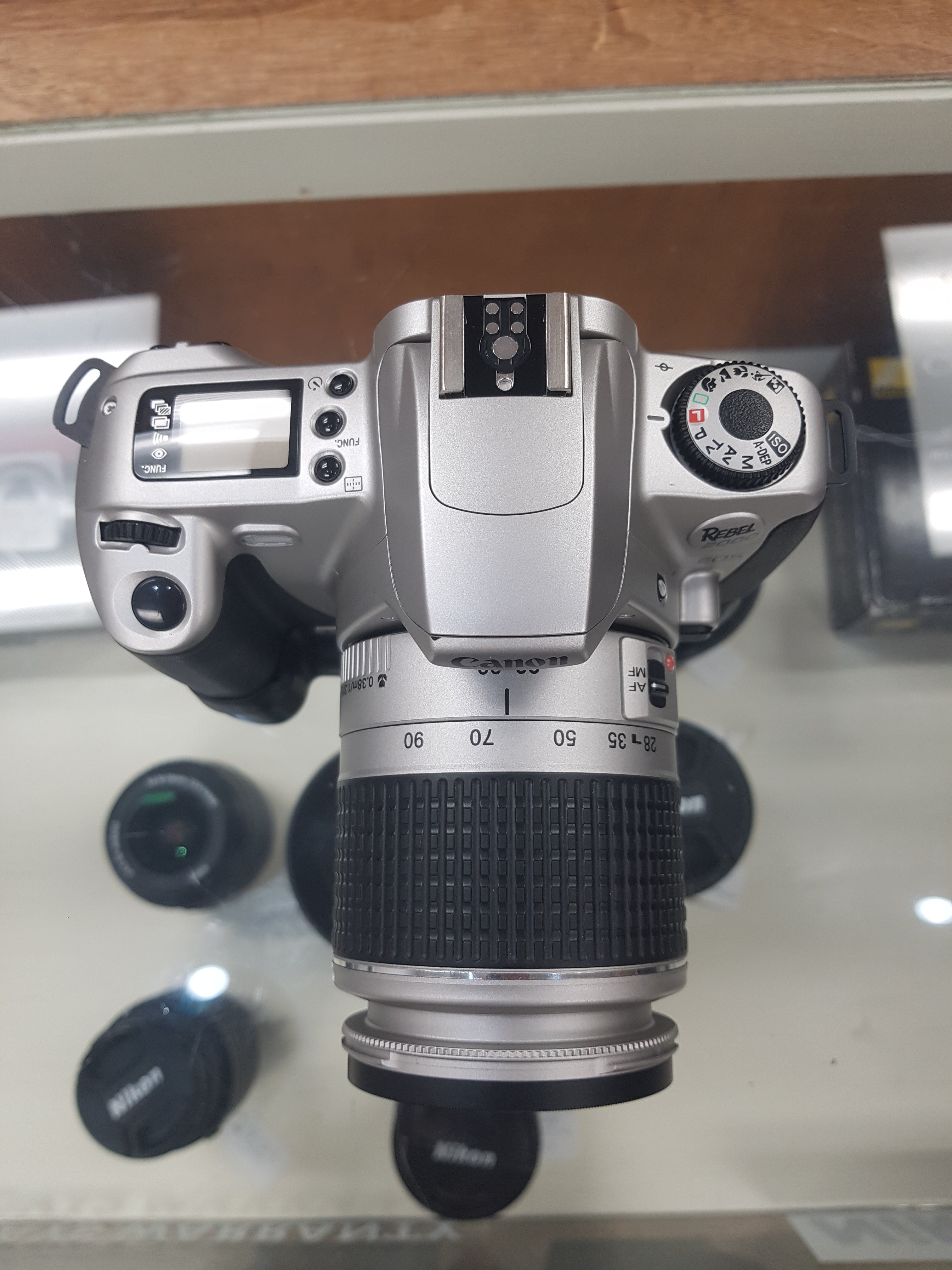 Canon EOS Rebel 2000 35mm AF Film Camera with 28-90mm Lens, Excellent Condition