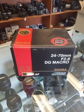 Load image into Gallery viewer, BOX ONLY Sigma 24-70 F2.8 DG MACRO
