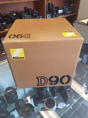 BOX ONLY Nikon D90
