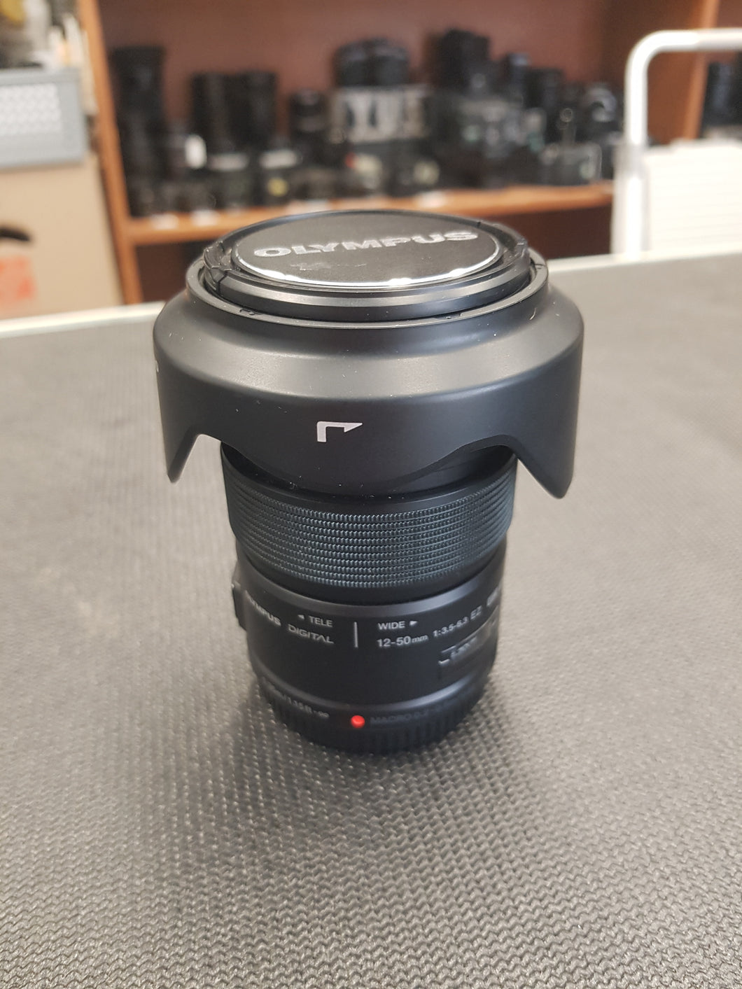 Olympus M.Zuiko Digital ED 12-50mm f/3.5-6.3 EZ Lens – Near Mint Condition