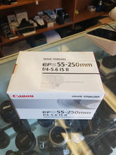 Load image into Gallery viewer, BOX ONLY Canon EF 55-250mm f/4-5.6 IS II