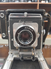 Load image into Gallery viewer, Busch Pressman C 1.3-4&#39; with Wollensak Rapax 101mm F/4.5 Lens and Adapt-a-roll 620
