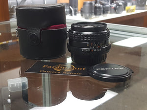 Pentax M SMC 28mm F2.8 Wide Angle, Manual film lens - Paramount Camera & Repair