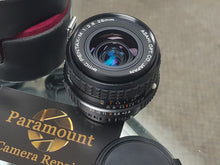 Load image into Gallery viewer, Pentax M SMC 28mm F2.8 Wide Angle, Manual film lens - Paramount Camera &amp; Repair