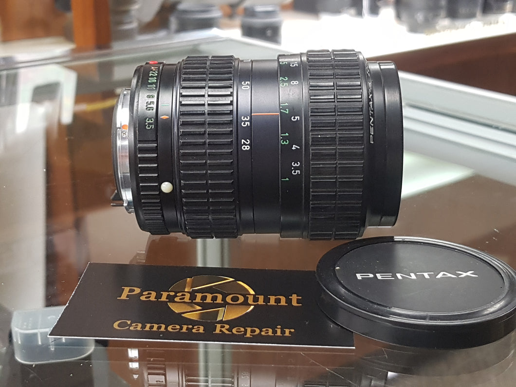 Pentax A 28-80mm F3.5-4.5 Zoom, Manual film lens, Excellent Condition - Paramount Camera & Repair