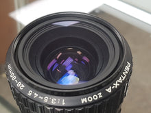 Load image into Gallery viewer, Pentax A 28-80mm F3.5-4.5 Zoom, Manual film lens, Excellent Condition - Paramount Camera &amp; Repair