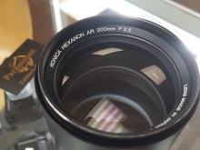 Load image into Gallery viewer, Konica Hexanon AR 200mm F3.5, Rare Prime Lens, Manual Film, Mint Condition - Paramount Camera &amp; Repair