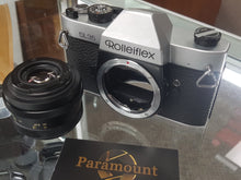 Load image into Gallery viewer, Rolleiflex SL35 35mm SLR Film Camera, CLA&#39;d w/ Planar Rollei 50mm 1.8 HFT Lens - Paramount Camera &amp; Repair