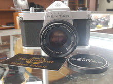 Load image into Gallery viewer, Asahi Pentax SP 500, w/ Fujinon 55mm F1.8 lens, CLA&#39;d, 35mm SLR Camera - Paramount Camera &amp; Repair