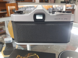 Asahi Pentax SP 500, w/ Fujinon 55mm F1.8 lens, CLA'd, 35mm SLR Camera - Paramount Camera & Repair