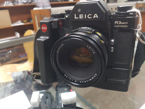 Leica R3 MOT Electric with Leica 50mm F2 lens, CLA'd, Tested and Warrantied - Paramount Camera & Repair