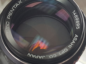 Pentax SMC 50mm F1.2 Rare large aperture prime, Manual film lens, CLA'd - Paramount Camera & Repair
