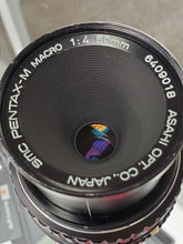 Load image into Gallery viewer, Pentax M 50mm F4 Macro lens, Manual film lens, Fully Restored - Paramount Camera &amp; Repair