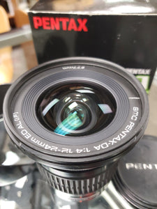 Pentax DA 12-24mm f/4 ED AL (IF) Lens in excellent condition, Cleaned, Warranty - Paramount Camera & Repair