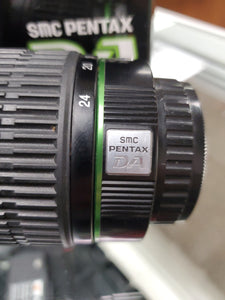 Pentax DA 12-24mm f/4 ED AL (IF) Lens in excellent condition, Cleaned, Warranty - Paramount Camera & Repair