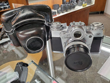 Load image into Gallery viewer, *Rare* Zeiss Ikon Contarex Bullseye w/Carl Zeiss Planar 1:2 f=50mm lens, CLA&#39;d, Warranty - Paramount Camera &amp; Repair