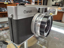 Load image into Gallery viewer, Canon Canonet, 35mm camera, 45mm 1.9 lens, CLA&#39;d, RF Calibrated, Ex Condition - Paramount Camera &amp; Repair