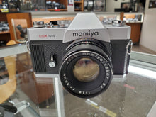 Load image into Gallery viewer, Mamiya DSX 1000 35mm Film Camera w/55mm F1.8 Mamiya Sekor SX Auto lens, CLA&#39;d, New Mirror Foam - Paramount Camera &amp; Repair