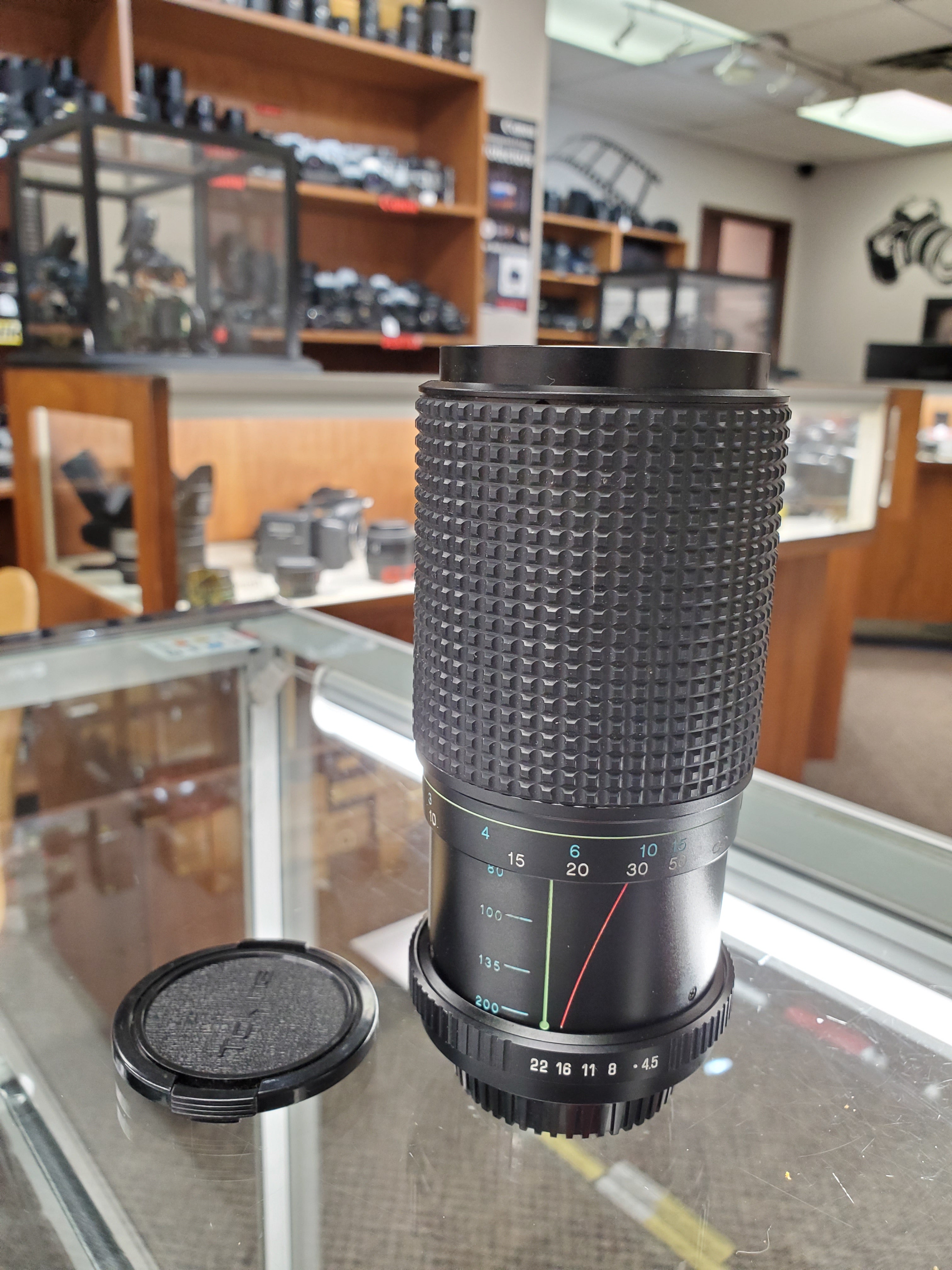 Tokina II Mamiya 80-200mm RMC f4.5, manual film lens - Paramount Camera & Repair