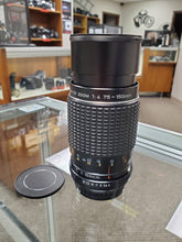Load image into Gallery viewer, Pentax-M 75-150mm F4, Manual Zoom Lens for Film Cameras - Paramount Camera &amp; Repair