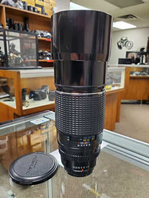 Pentax SMC 300mm F4 Lens and Hood For Pentax K Mount, Rare - Paramount Camera & Repair