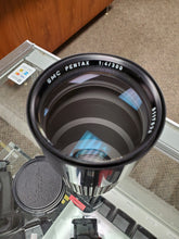 Load image into Gallery viewer, Pentax SMC 300mm F4 Lens and Hood For Pentax K Mount, Rare - Paramount Camera &amp; Repair