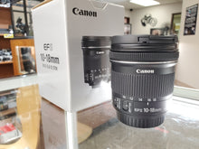 Load image into Gallery viewer, Canon EF-S 10-18mm f/4.5-5.6 IS STM Lens, like new condition - 10/10 - Paramount Camera &amp; Repair