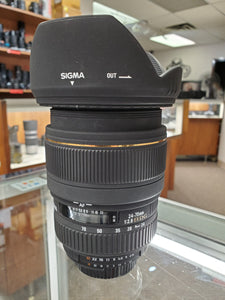 Sigma 24-70mm f/2.8 EX DG Macro AF - Full Frame - Lens for Nikon - Used Condition 7/10 - Paramount Camera & Repair