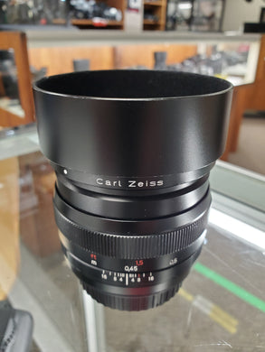 *RARE* Carl Zeiss 50mm F1.4 Planar T*, 1.4/50 CLA'd, for Canon EF Mount, Almost Mint - Paramount Camera & Repair