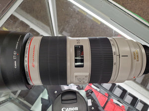 Canon 70-200mm 2.8L IS II USM lens - Pro Full Frame Telephoto - Used Condition 10/10 - Paramount Camera & Repair