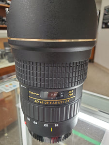 Tokina SD 16-28mm f/2.8 AT-X Pro FX Wide Angle Lens - for Canon - Condition 10/10 - Paramount Camera & Repair