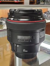 Load image into Gallery viewer, Rare Monster the Canon EF 85mm f/1.2L II USM - Pro Full Frame Telephoto - Used Condition 9.5/10 - Paramount Camera &amp; Repair