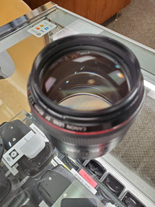 Rare Monster the Canon EF 85mm f/1.2L II USM - Pro Full Frame Telephoto - Used Condition 9.5/10 - Paramount Camera & Repair