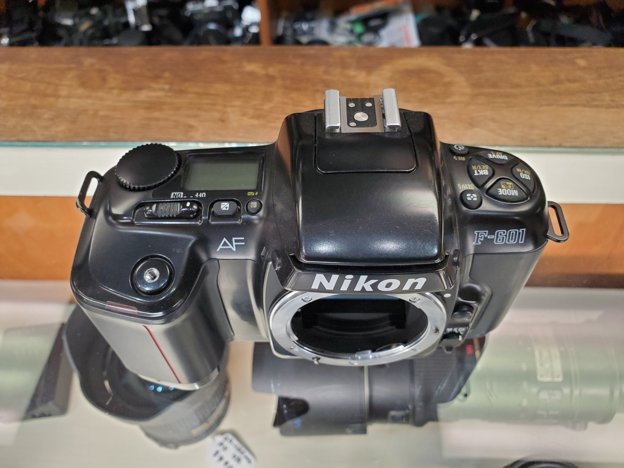 Nikon F-601/N6006, 35mm AF SLR Film Camera, Professional CLA
