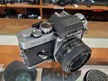 Load image into Gallery viewer, Minolta XE-5, 35mm SLR Film Camera w/ 50m F2 Lens, Professional CLA, Canada - Paramount Camera &amp; Repair