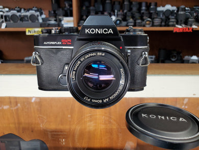 Konica Autoreflex TC, 35mm SLR Film Camera w/ 50m F1.7 Lens, Professional CLA, Canada - Paramount Camera & Repair