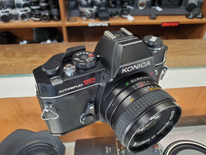 Konica Autoreflex TC, 35mm SLR Film Camera w/ 50m F1.7 Lens, Professional CLA, Canada - Paramount Camera & Repair