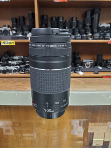 Canon EF 75-300mm f/4.0-5.6 III lens - Used Condition 10/10 - Paramount Camera & Repair