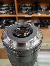 Load image into Gallery viewer, Canon EF 75-300mm f/4.0-5.6 III lens - Used Condition 10/10 - Paramount Camera &amp; Repair
