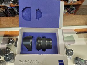 ZEISS TOUIT 12mm 2.8 Lens for Sony E Mount - Used Condition 9.5/10 - Paramount Camera & Repair