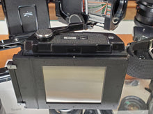 Load image into Gallery viewer, Mamiya RB67 Pro S Medium Format w/Mamiya-Sekor SF C 150mm F4, Viewfinder, FilmBack, CLA&#39;d, New Lightseals - Paramount Camera &amp; Repair