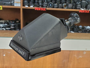 Mamiya RB67 Eye Level Prism Finder w/ Magnifier Eyepiece for RB67 PRO S SD, CLA'd, Canada - Paramount Camera & Repair