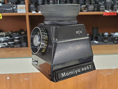 Mamiya CDS Metered Chimney Prism Finder for RB67 Pro S SD, CLA'd, Canada - Paramount Camera & Repair