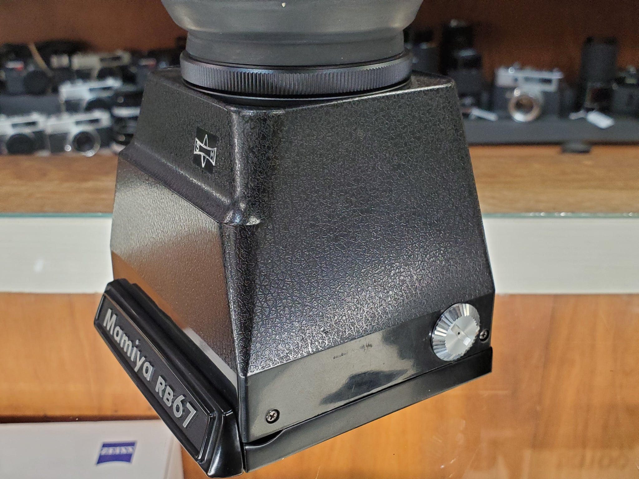 Mamiya CDS Metered Chimney Prism Finder for RB67 Pro S SD, CLA'd