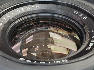 Mamiya-Sekor 65mm f/4.5 Medium Format Lens for RB67 Pro S, CLA'd, Mint, Canada - Paramount Camera & Repair