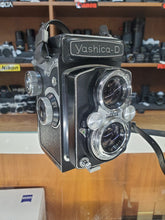 Load image into Gallery viewer, Yashica-D TRL 120 Film Camera w/ 80mm 3.5 Lenses, Serviced &amp; CLA&#39;d, Warranty - Paramount Camera &amp; Repair