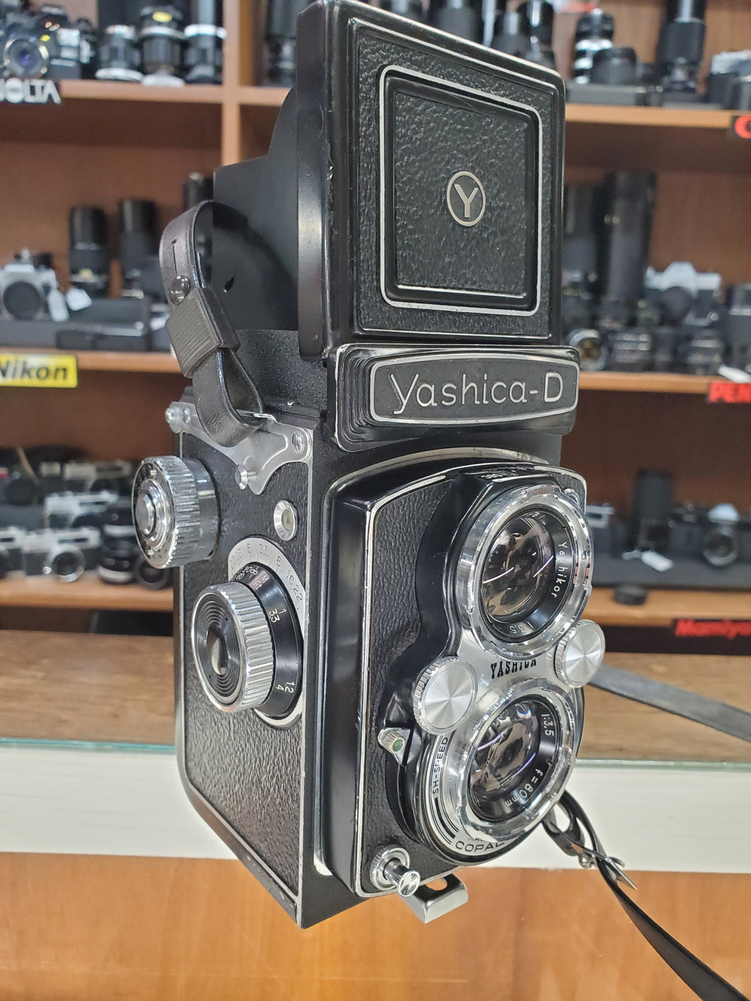 Yashica-D TRL 120 Film Camera w/ 80mm 3.5 Lenses, Serviced & CLA'd, Warranty - Paramount Camera & Repair