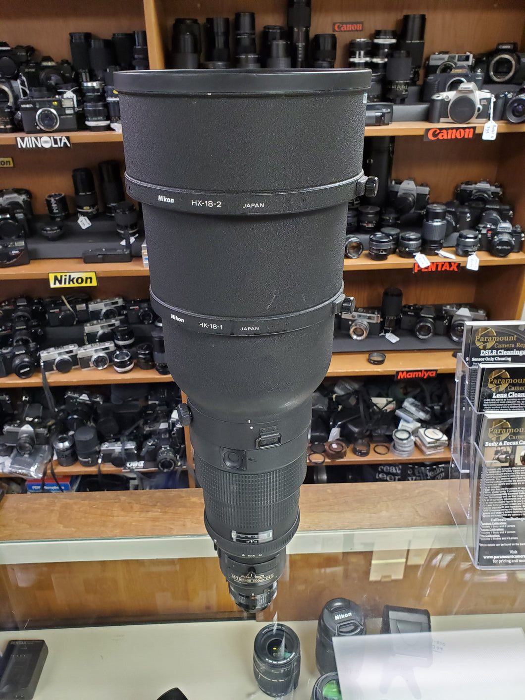 Nikon 600mm F/4 D ED IF AF-I Super Telephoto - AS-IS - Paramount Camera & Repair